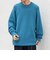 〈手洗い可能〉アンゴラ ミックス シャギー レイヤードネック ニット◆
