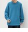 〈手洗い可能〉アンゴラ ミックス シャギー レイヤードネック ニット◆