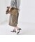 〈洗濯機可能〉シームデザイン セミワイド ハーフ パンツ