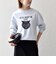 【SHIPS any別注】THE KNiTS:〈洗濯機可能〉ロゴ プリント スウェット 26AW 2