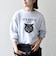 【SHIPS any別注】THE KNiTS:〈洗濯機可能〉ロゴ プリント スウェット 26AW 2