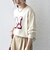【SHIPS any別注】THE KNiTS:〈洗濯機可能〉ロゴ プリント スウェット 26AW 2