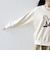 【SHIPS any別注】THE KNiTS:〈洗濯機可能〉ロゴ プリント スウェット 26AW 2