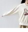 【SHIPS any別注】THE KNiTS:〈洗濯機可能〉ロゴ プリント スウェット 26AW 2