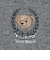 《予約》〈洗濯機可能〉Teddybear(R) コラボ ハーフ ジップ ニット◆