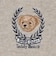 《予約》〈洗濯機可能〉Teddybear(R) コラボ ハーフ ジップ ニット◆