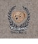 《予約》〈洗濯機可能〉Teddybear(R) コラボ ハーフ ジップ ニット◆