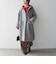 《予約》PURE WOOL ロング フーディー コート