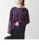 〈洗濯機可能〉ワイド ボーダー ボートネック TEE
