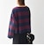 〈洗濯機可能〉ワイド ボーダー ボートネック TEE