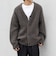 〈手洗い可能〉アルパカ ミックス シャギー  ニット カーディガン 26AW◆