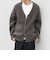 〈手洗い可能〉アルパカ ミックス シャギー  ニット カーディガン 26AW◆