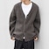 〈手洗い可能〉アルパカ ミックス シャギー  ニット カーディガン 26AW◆