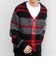 〈手洗い可能〉アルパカ ミックス シャギー  ニット カーディガン 26AW◆
