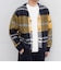 〈手洗い可能〉アルパカ ミックス シャギー  ニット カーディガン 26AW◆