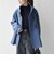 《予約》カシミヤ ミックス スタンドカラー ショート ダッフル コート