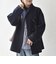 《予約》カシミヤ ミックス スタンドカラー ショート ダッフル コート
