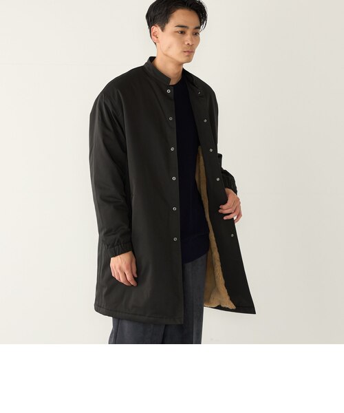 予約》〈撥水〉ボア スタンド モッズコート◇｜シップスの通販｜&mall