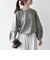 【WEB限定】〈洗濯機可能〉裏毛 パイピング ドロスト プルオーバー TEE