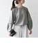 【WEB限定】〈洗濯機可能〉裏毛 パイピング ドロスト プルオーバー TEE