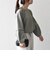 【WEB限定】〈洗濯機可能〉裏毛 パイピング ドロスト プルオーバー TEE