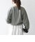 【WEB限定】〈洗濯機可能〉裏毛 パイピング ドロスト プルオーバー TEE