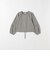 【WEB限定】〈洗濯機可能〉裏毛 パイピング ドロスト プルオーバー TEE