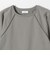 【WEB限定】〈洗濯機可能〉裏毛 パイピング ドロスト プルオーバー TEE