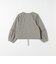 【WEB限定】〈洗濯機可能〉裏毛 パイピング ドロスト プルオーバー TEE