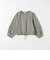 【WEB限定】〈洗濯機可能〉裏毛 パイピング ドロスト プルオーバー TEE