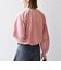 【WEB限定】〈洗濯機可能〉裏毛 パイピング ドロスト プルオーバー TEE