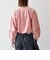 【WEB限定】〈洗濯機可能〉裏毛 パイピング ドロスト プルオーバー TEE
