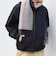 サープラスヤーン ウール カシミヤ リバーシブル パネル マフラー26AW◆