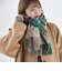 〈手洗い可能〉カシミヤ ミックス チェック ストール 26AW