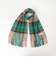 〈手洗い可能〉カシミヤ ミックス チェック ストール 26AW