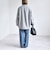《予約》PURE WOOL ボトルネック コクーン ジップ ミディ コート