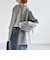 《予約》PURE WOOL ボトルネック コクーン ジップ ミディ コート