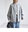 《予約》PURE WOOL ボトルネック コクーン ジップ ミディ コート