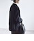《予約》PURE WOOL ボトルネック コクーン ジップ ミディ コート