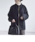 《予約》PURE WOOL ボトルネック コクーン ジップ ミディ コート