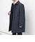 【WEB限定】SORONA(R) 中綿 ミニマル ステンカラー コート◆