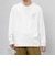 SNOOPY コラボ ヴィンテージライク ペナント グラフィック プリント Tシャツ(ロンT)◇