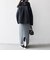 【WEB限定】キルティング コンビ フーディー ジップ ブルゾン