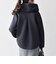 【WEB限定】キルティング コンビ フーディー ジップ ブルゾン
