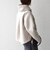 【WEB限定】キルティング コンビ フーディー ジップ ブルゾン