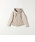 【WEB限定】キルティング コンビ フーディー ジップ ブルゾン