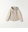 【WEB限定】キルティング コンビ フーディー ジップ ブルゾン