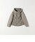 【WEB限定】キルティング コンビ フーディー ジップ ブルゾン