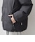 〈撥水/防風〉ワッシャーナイロン スタンドカラー 中綿 ショート ジャケット◇