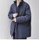 【WEB限定】〈撥水/防風等〉多機能  スタンドカラー ダウン ミドル コート◇